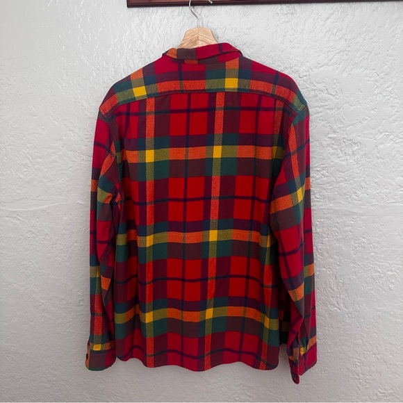 Midweight flannel workshirt in regenerative cotton - Picture 6 of 9